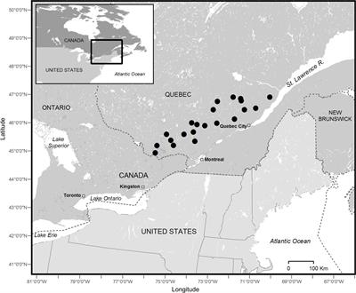 Impact of Climate Change on Soil Hydro-Climatic Conditions and Base Cations Weathering Rates in Forested Watersheds in Eastern Canada